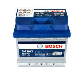 Batería Bosch S4 002 52Ah 470A R+ en Valencia